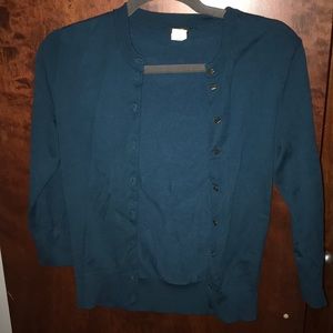 Classic JCREW Cardigan dark blue size S